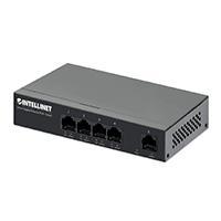 POE SWITCH,INTELLINET,561792,GB  5 PTOS 30W/PTO, 40W 561792