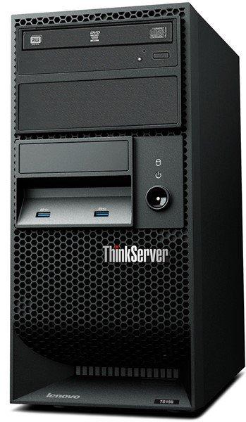 Servidor Lenovo Thinkserver TS150 de Torre Intel Xeon E3 1225 V5 4C 3.3GHZ, 8GB RAM ECCDDR4, 1TB SATA 7.2K, Sin Sistema Operativo 70LU000PLD