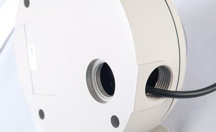 Domo Epcom antivandalismo varifocal de 700TVL día/noche real ICR con LEDs IR para exterior con eenú OSD