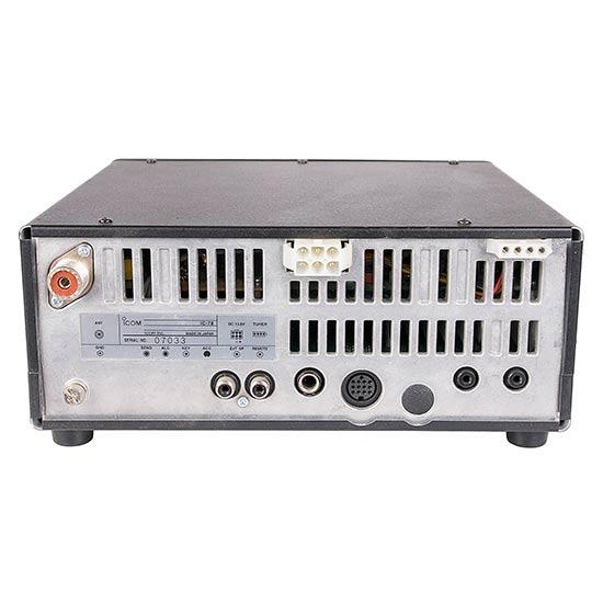 Radio base Icom IC-78 HF para Radioaficionados, 100W (SSB,CW,RTTy) 40W(AM), modos de operación USB,LSB,CW,RTTy, (FSK) y AM, 99 canales
