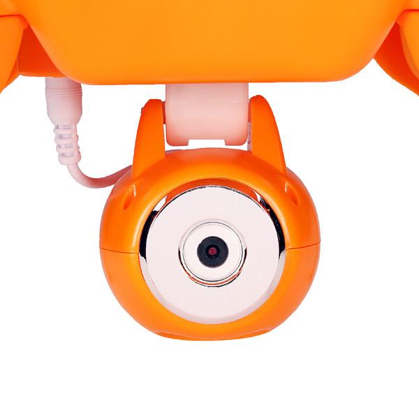 Drone Syma Quadcopter X8C, bateria recargable, 2.5Ghz, Camara HD, 360 grados, Color Naranja.