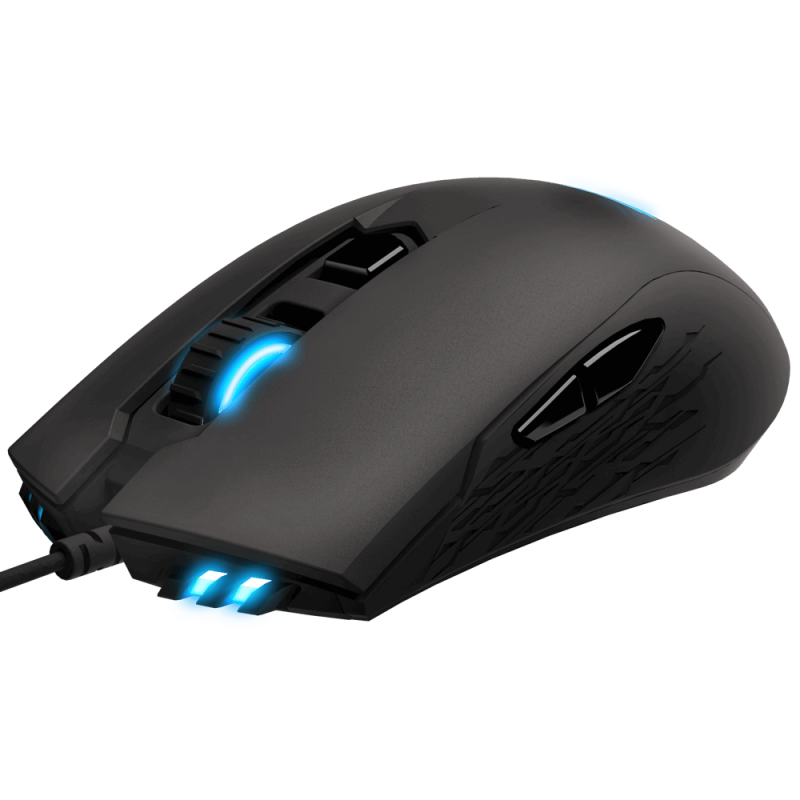 Mouse Gaming Gigabyte AORUS M4, 6400 DPI, RGB, OMCRON, Negro