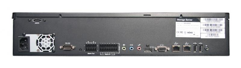 Sistema NVRsolo de 16 canales IP con salida HDMI (Familia MainConsole) con 80 Mbps de Throughput NS-8060/16