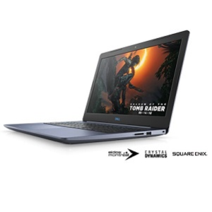 LAPTOP NB DELL G3 17 CI7 8750H 17.3 16 G 1TB Y 128GSSD GTX1050TI 4G W10H 4R6GX