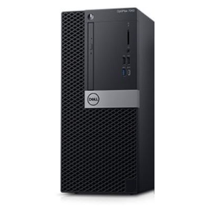 Desktop Dell Optiplex 7060, Mod. 1028454788860, MT Ci7-8700, 8GB, 1TB,  DVDR, Windows 10 Professional, 3 Años Garantia
