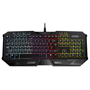 TECLADO MULTIMEDIA RETROILUMINA GAMER NA-635