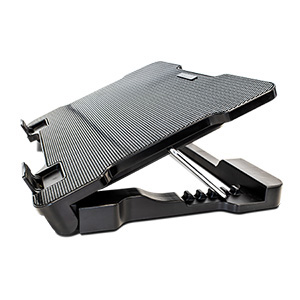 BASE ENFRIADORA VORAGO CP-300 6 POSICIONES HUB USB NEGRA . AC-364585-7