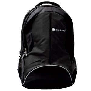 BACKPACK TECHZONE PARA LAPTOP DE 15.4" EN COLOR NEGRO TZBTS10BLK