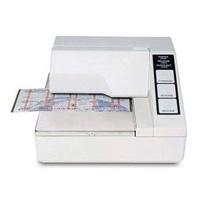 MINIPRINTER EPSON TM-U295-272, MATRICIAL, BLANCA, SERIAL, CERTIFICACION, SIN FUENTE PODER C31C163272