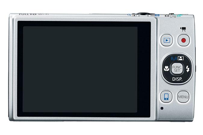 Cámara Canon PowerShot ELPH 350 IS, 20 mpx, 12x Óptico, 3" LCD, Flash, Batería Recargable, Video FullHD, WiFi, Color Plata