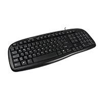 TECLADO MULTIMEDIA EASY LINE NEGRO CORE USB- COMPATIBLE WINDOWS XP/ VISTA /7 AND MAC OS X EL-993384