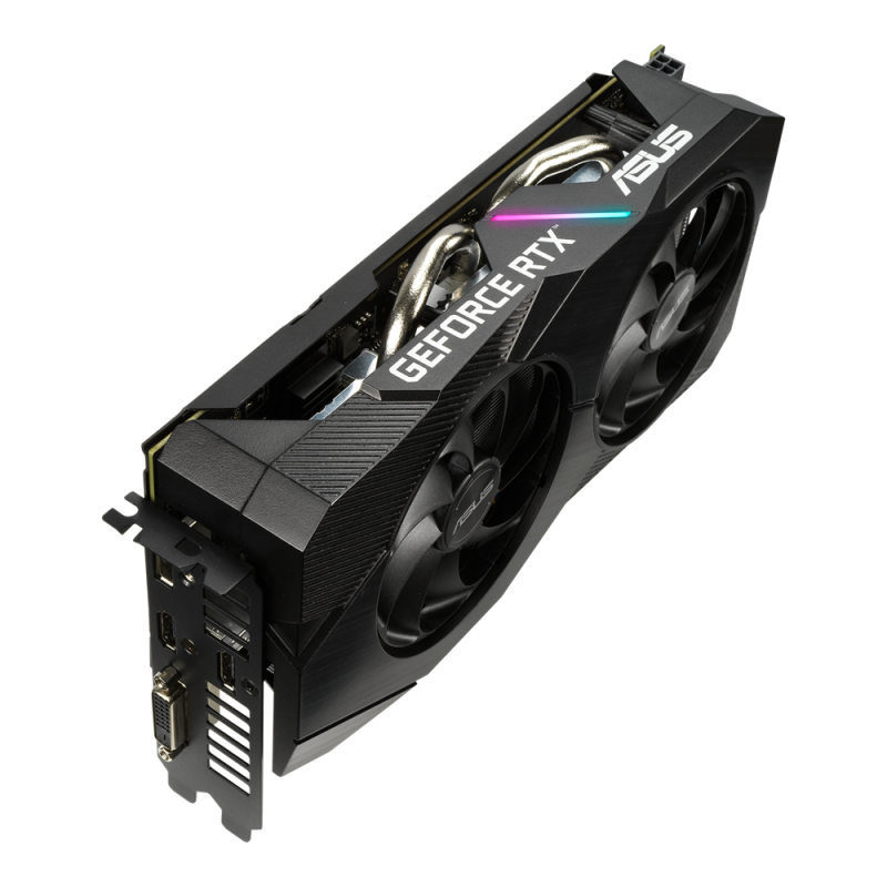 TARJETA DE VIDEO ASUS DUAL RTX 2060 OC 6GB EVO GDDR6 PCIE DUAL-RTX2060-O6G-EVO