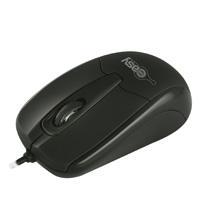 MOUSE OPTICO ALAMBRICO EASY LINE NEGRO USB COMPATIBLE CON WINDOWS XP/VISTA/MAC OS EL-993377