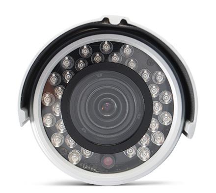 Cámara infrarroja día y noche real ICR, súper alta resolución 700 TVL, lente varifocal 2.8 a 12mm IP66 para exterior