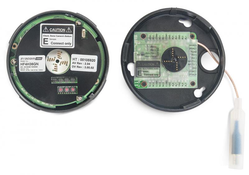 Domo Syscom HF4H36GN PTZ 36X, 650TVL, día/noche real, con video análisis, auto seguimiento (autotracking)