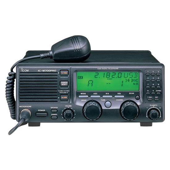 Kit de radio base ICOM IC-M700pro HF y radar marino MR1010RIIE de domo de 36NM con pantalla a color de 10.4 pulgadas. IC-M700PRO/MRKIT