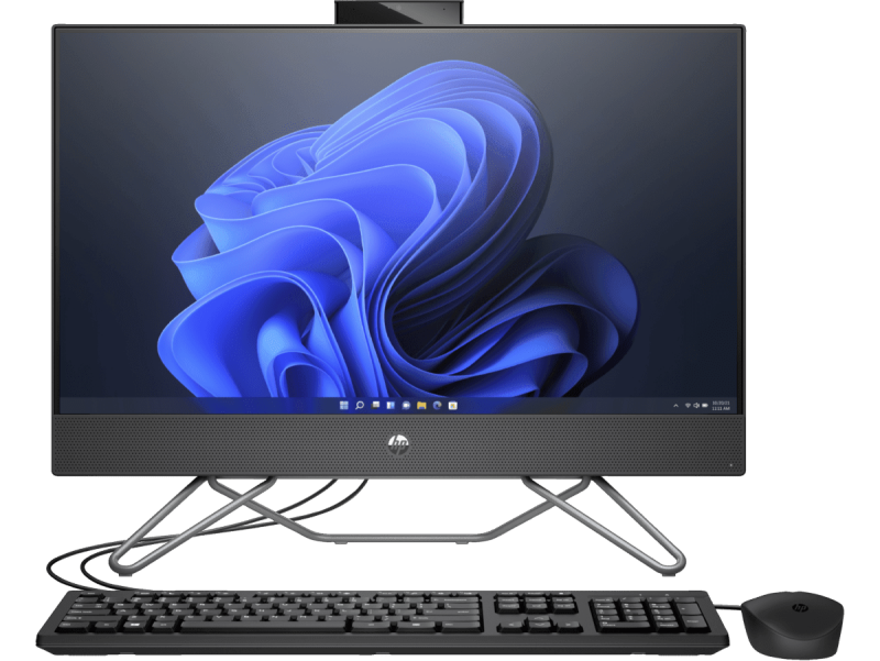 All in One HP 205 G8 23.8" AMD R3 3250C Disco duro 512 GB SSD Ram 8 GB Windows 10 Pro Color Negro