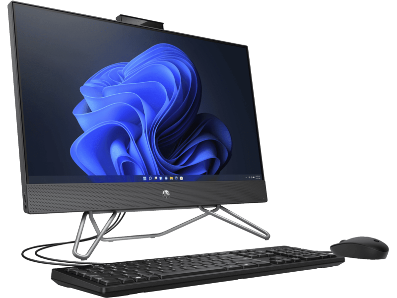 All in One HP 205 G8 23.8" AMD R3 3250C Disco duro 512 GB SSD Ram 8 GB Windows 10 Pro Color Negro