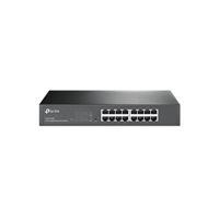 SWITCH INTELIGENTE TP-LINK NO ADMINISTRABLE 16 PUERTOS RJ45 10/100/1000 MBPS TL-SG1016DE
