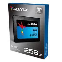 UNIDAD DE ESTADO SOLIDO SSD ADATA SU800 256GB 2.5 SATA3/SATA2 7MM LECT.560/ESCR.520MBS ASU800SS-256GT-C