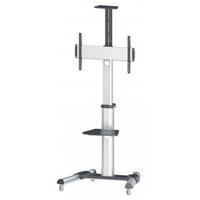 SOPORTE MANHATTAN PARA TV TIPO CARRO SOPORTA TV DE  37 A 70  50 KG ROTACIÓN DE HASTA 90° INCLINACIÓN DE -12 ° A 5° 461245