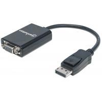 ADAPTADOR MANHATTAN DISPLAY PORT MACHO A VGA HEMBRA 151962