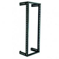 RACK NORTH SYSTEM  DE PARED DE ACERO 19 X 10 U.R. X 18.375 COLOR NEGRO. NORTH021-BKL