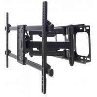 SOPORTE PARA PARED MANHATTAN PARA PANTALLA CURVA O DE PANEL PLANO DE 37 A 90 DE HASTA 75 KG (165 LBS).AJUSTE DE GIRO,INCLINACIÓN Y DE NIVEL.COLOR NEGRO. 461290