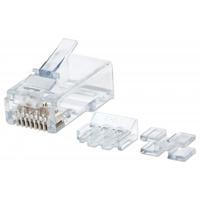 PLUG RJ45 CAT 6A INTELLINET  UTP MULTIFILAR LINEA PRO CON 80 PIEZAS 790673