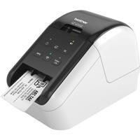 IMPRESORA DE ETIQUETAS BROTHER QL810W, CONEXION USB, WIFI, CINTAS DE 12 MM HASTA 62 MM, IMPRESION DE CODIGOS DE BARRAS, 110 ETIQUETAS POR MINUTOS, CORTE AUTOMATICO QL810W