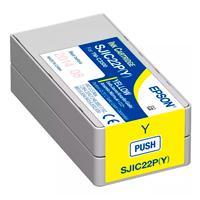 CARTUCHO EPSON MODELO SJIC22P AMARILLO, PARA TM-C3500 C33S020583