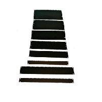 PANEL CIEGO NORTH SYSTEM 3.5 2 U.R. X19 DE ACERO COLOR NEGRO NORTH701-BKL