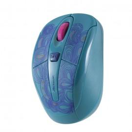 MOUSE ACTECK INALAMBRICO OPTICO XPLOTION TURQUESA