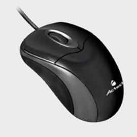 MINI MOUSE ACTECK OPTICO USB  NEGRO WKMM-001