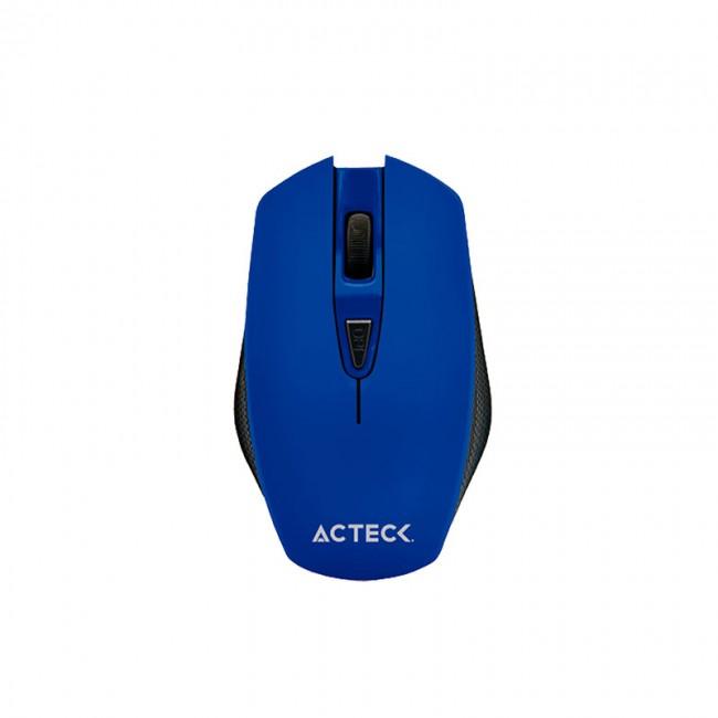 Mouse Inalámbrico Acteck M120 Lux AC-923149 - Inalámbrico - Óptico - 1600 Dpi - Azul