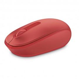 MOUSE MICROSOFT INALMBRICO MOD 1850 USB ROJO FLAMA