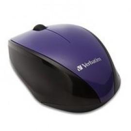 MOUSE VERBATIM INALAMBRICO MULTI TRAC BLUE LED VIOLETA 97994