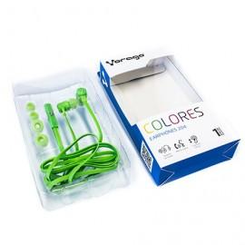AUDIFONOS VORAGO VERDE MICROFONO 3.5MM
