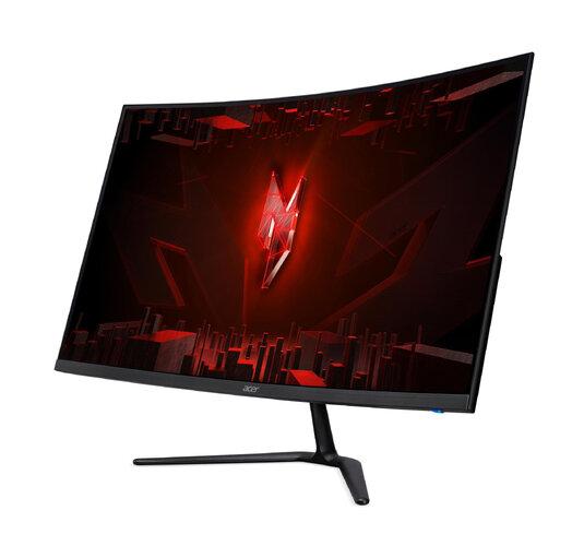 MONITOR ACER GAMER CURVO EDT320Q 31.5 FHD 1920 x1080 - VA, 180Hz; 1ms (VRB); 2xHDMI, 1xDP, Audioout,