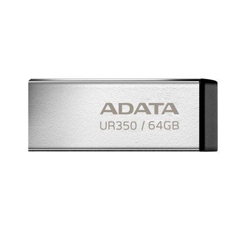 UR350-64G-RSR/BK Memoria Adata 64GB USB UR350 3.2 metal negro resistente agua golpes polvo