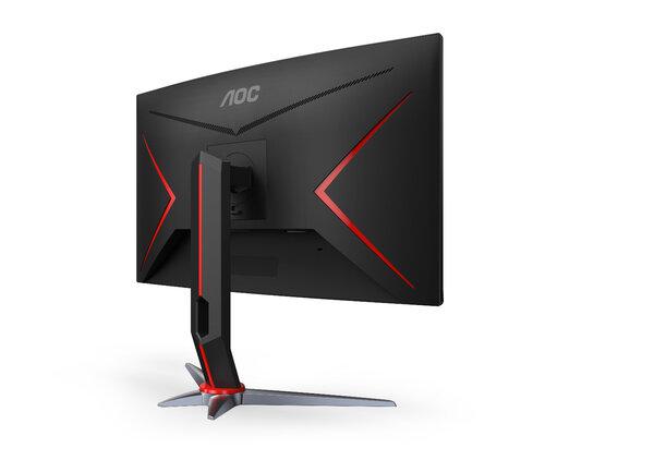 Monitor Gamer AOC C27G2 - 27" - Full HD - 165Hz - VGA - HDMI - DisplayPort - Curvo