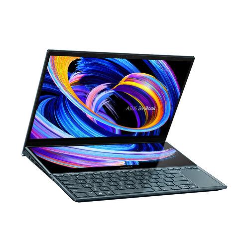 PORTATIL LAPTOP ASUS ZENBOOK UX582LR-I716G1TSWP-01 PRO DUO 15.6 4K UHD/CORE I7 10870U/16GB/DD1TB M.2SSD NVME/GEFORCE RTX3070 8GB/HDMI/USB3.2/THUNDERBOLT/WEBCAM HD/SCREENPAD PLUS/NUMBERPAD/TOUCH/AZUL/WIN10 PRO UX582LR-I716G1TSWP-01