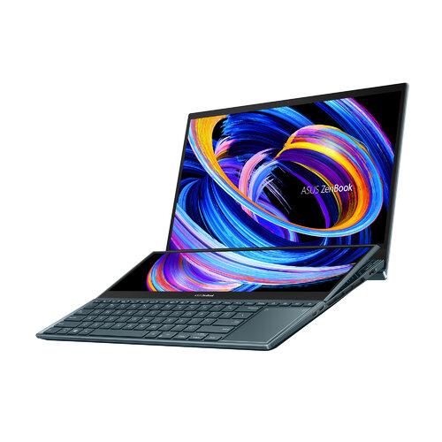PORTATIL LAPTOP ASUS ZENBOOK UX582LR-I716G1TSWP-01 PRO DUO 15.6 4K UHD/CORE I7 10870U/16GB/DD1TB M.2SSD NVME/GEFORCE RTX3070 8GB/HDMI/USB3.2/THUNDERBOLT/WEBCAM HD/SCREENPAD PLUS/NUMBERPAD/TOUCH/AZUL/WIN10 PRO UX582LR-I716G1TSWP-01