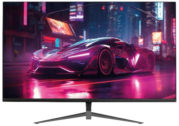 Monitor Gamer Acteck Plano 27" Ultra Odyssey II MGX27 VA + 165Hz + 1ms + Full HD 1080p HDMI + DP + TYPE-C 15W + 3.5mm + VESA 100 x 100 mm Negro BR-938297