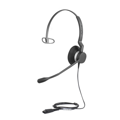 Jabra Biz 2300 Mono con conexión QD, brazo articulado con giro de 360º y micrófono con cancelación de ruido (2303-820-105) BIZ-2300-MONO-QD