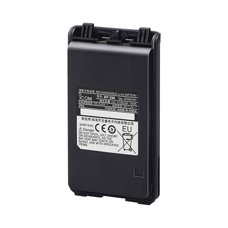 BATERIA LI-ION ICOM BP-298 2250 mAh P, ICF3003/4003, ICV86 BP298