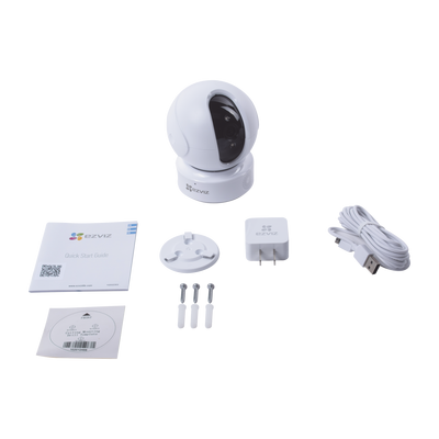 Mini Cámara IP Ezviz C6CN, PT 2 Megapixel, Smart Tracking, Uso Residencial, Grabación en la nube, Notificación Push, Audio de Dos Vías, Memoria Micro SD, H.264
