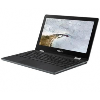 PORTATIL LAPTOP ASUS CHROMEBOOK 11.6 HD TOUCH/CELERON N4020/4GB/DD 32GB EMMC/USB 3.2/USB 3.2 TIPO C/BLUETOOTH/WEBCAM HD/GRADO MILITAR/GRIS/CHROME C214MA-CEL4G32CO-01