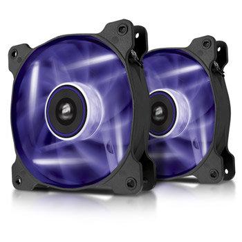Ventilador CPU Corsair Af120 LED Purple 120mm Twin Pack