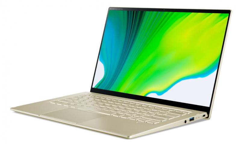 Laptop Acer Swift 5 SF514-55T-52CF 14" Full HD, Intel Core i5-1135G7 2.40GHz, 8GB, 512GB SSD, Windows 10 Home 64-bit, Español, Oro